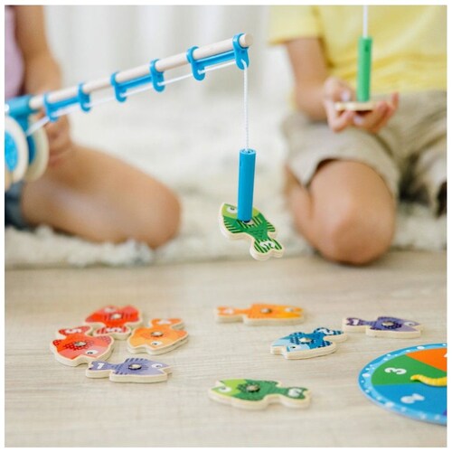 Melissa & Doug Juego de Pesca Cuenta y Atrapa Spin Master