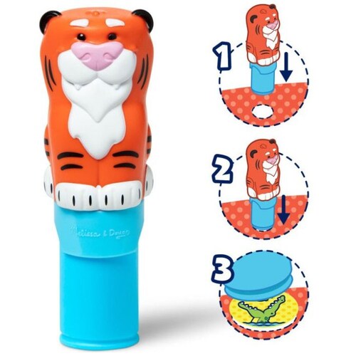 Melissa & Doug Set de Stickers Wow Tigre Spin Master