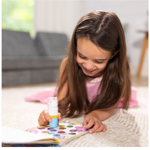 Melissa & Doug Set de Stickers Wow Unicornio Spin Master