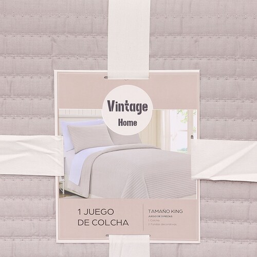 Sobrecama Jacquard King Blzar Vintage Home