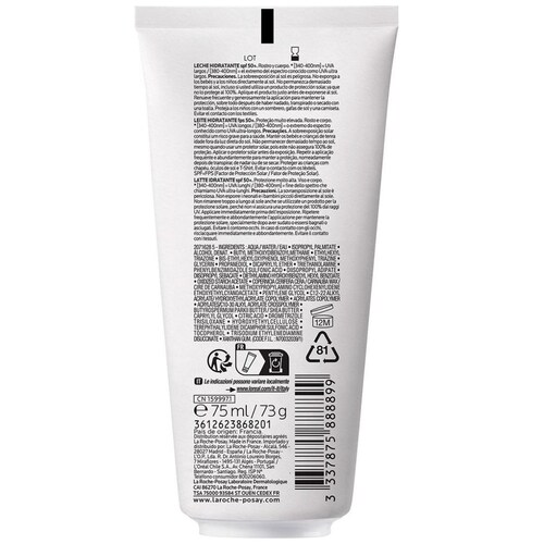 La Roche Posay Anthelios Uvmune 400 Leche Hidratante Fps50+ 75Ml