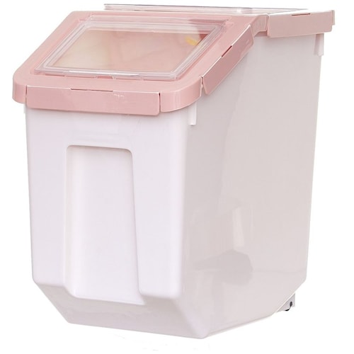 Contenedor de Alimento Grande Rosa Famoc