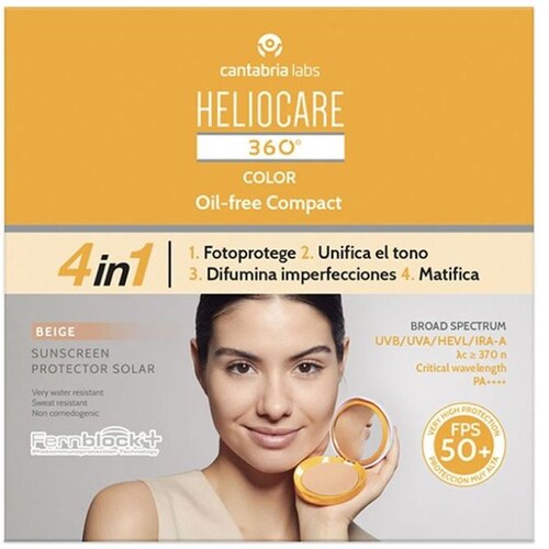 Heliocare 360 Color Compact Oil Free Beige