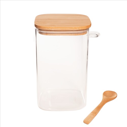 Recipiente Mae Grande Vidrio con Cuchara 1.5 L Home Nature