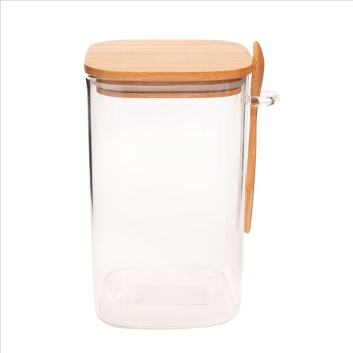 Recipiente Mae Grande Vidrio con Cuchara 1.5 L Home Nature