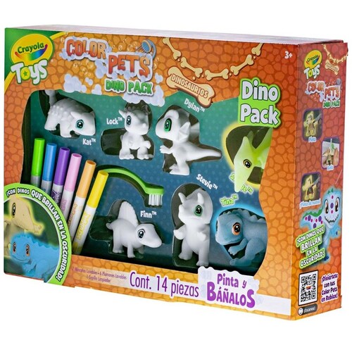 Set Toys Color Pets Dino Pack Crayola