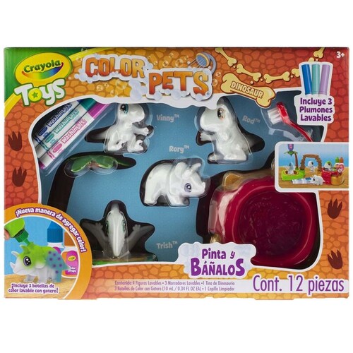 Toys Color Pets Dinosaurio Crayola