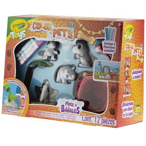 Toys Color Pets Dinosaurio Crayola