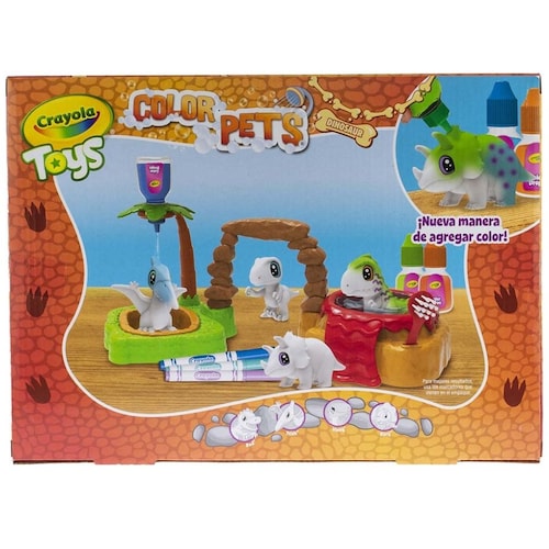 Toys Color Pets Dinosaurio Crayola