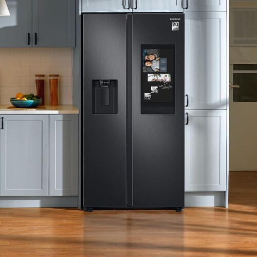 Refrigerador Samsung Side By Side 27 Pies con Pantalla Family Hub