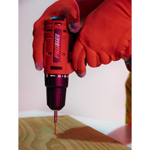 Taladro Inalámbrico 12V + 2 Baterías Velocidad Variable Promaker