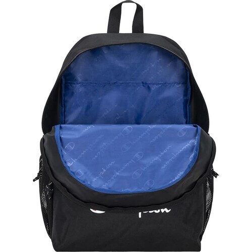 Mochila Negra Logo Champion