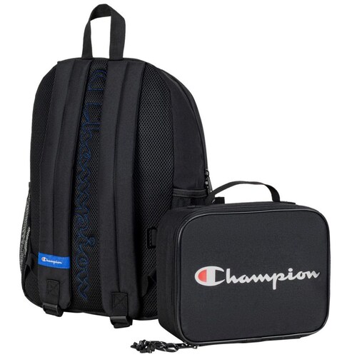 Mochila Lonchera Negra Champion