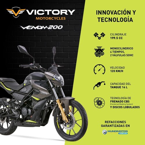 Motocicleta Victory Venom 200