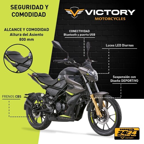 Motocicleta Victory Venom 200