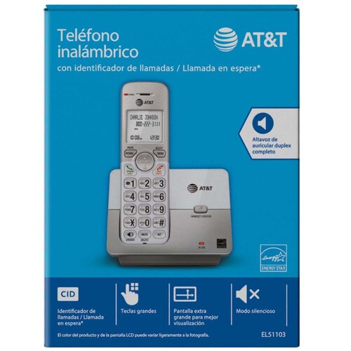 Teléfono Inalámbrico At&t