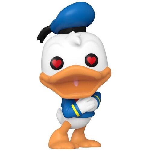 Funko Pop Disney: Pato Donald 90 Aniversario - Pato Donald Enamorado