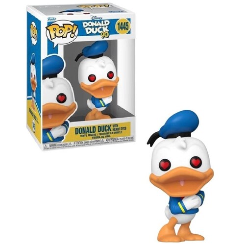 Funko Pop Disney: Pato Donald 90 Aniversario - Pato Donald Enamorado