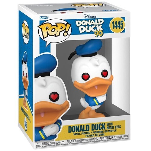 Funko Pop Disney: Pato Donald 90 Aniversario - Pato Donald Enamorado