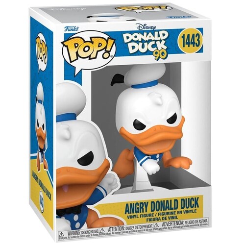 Funko Pop Disney: Pato Donald 90 Aniversario - Pato Donald Enojado