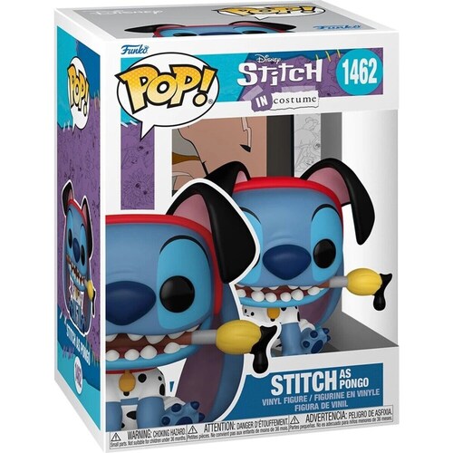 Pop Disney Stitch Costume 101 Dalmatians Pongo Funko