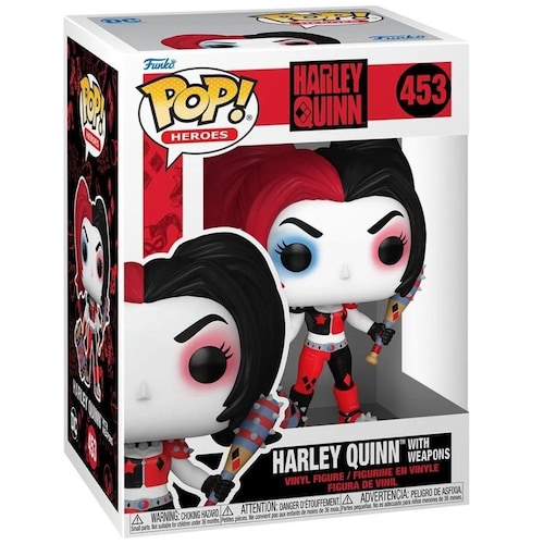 Pop Héroes Dc Cómics Harley Quinn con Armas Funko