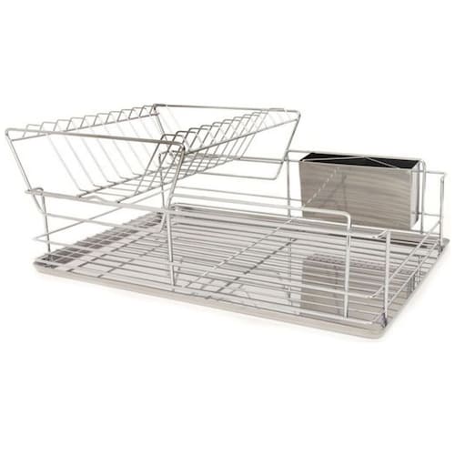 Escurridor de Trastes con Charola Acero Inoxidable Namaro Desing