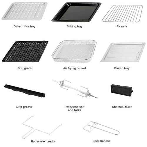 Horno Freidora de Aire Maxx Kalorik Grill