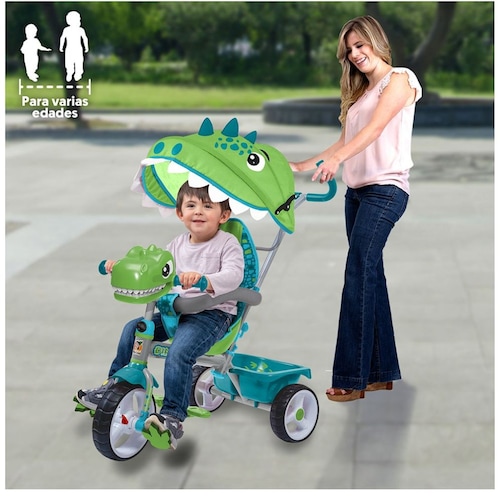 Triciclo Dino 3 en 1 Apache Flying Wheel
