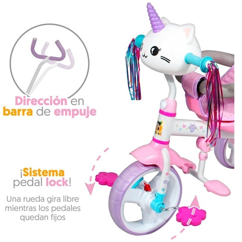 Triciclo 3 en 1 Trixie Apache Flying Wheel