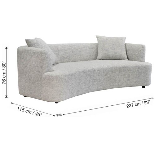 Sofá Eloys Beige Muebles Liz