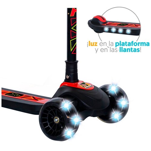 Scooter con Luces Apache Flying Wheel