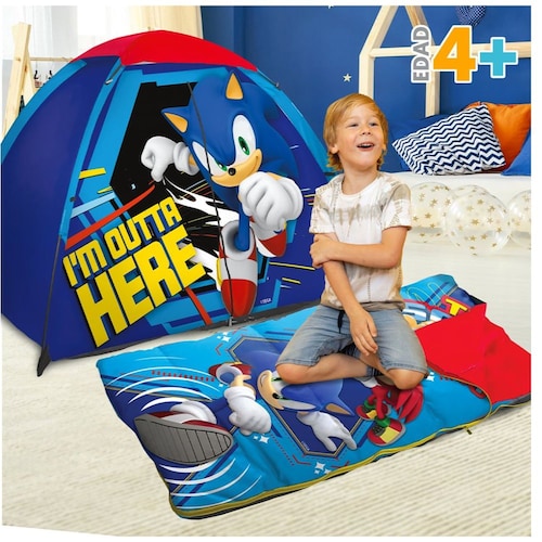 Set de Camping de 3 Pzas Sonic Apache Flying Wheel