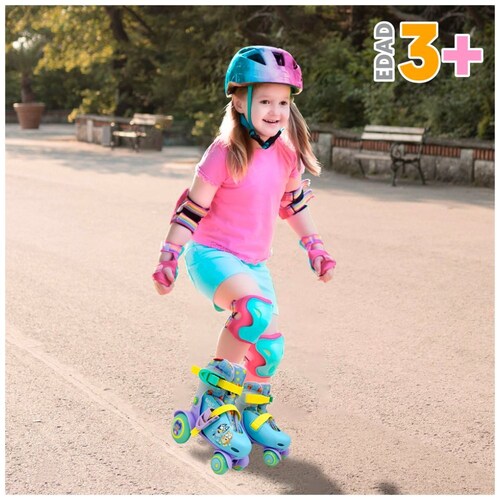 Patines Entrenadores Quad Bluey Apache Flying Wheel