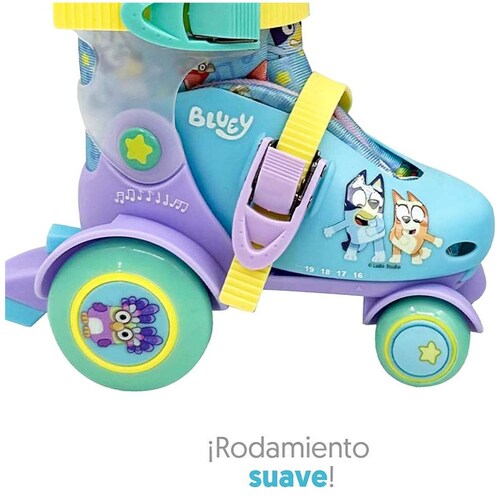 Patines Entrenadores Quad Bluey Apache Flying Wheel