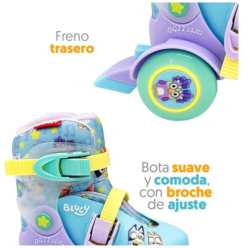 Patines Entrenadores Quad Bluey Apache Flying Wheel