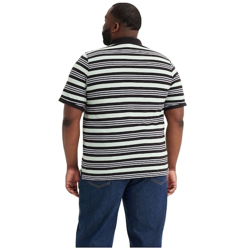 Polo Manga Larga Rayas para Hombre Tallas Plus Levis