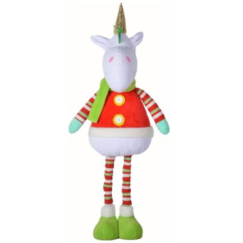 Unicornio Navideño Extendible 65 Cm Atlas Global