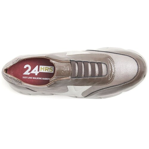 Tenis en Piel Combinada para Mujer 24Hrs
