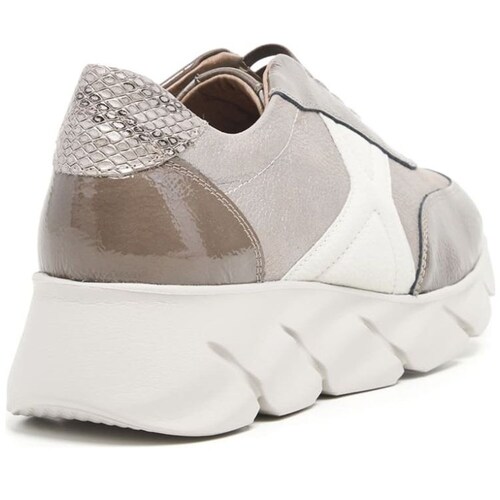 Tenis en Piel Combinada para Mujer 24Hrs