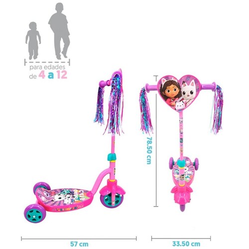 Tri-Scooter Gabby's Dollhouse Flying Wheel