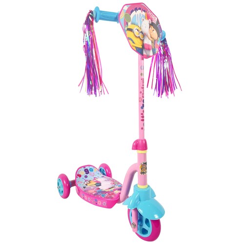 Tri-Scooter Minions Girl Flying Wheel