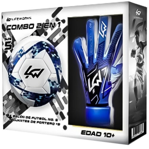 Kit Balón + Guantes de Fútbol Lfw Lifeworks