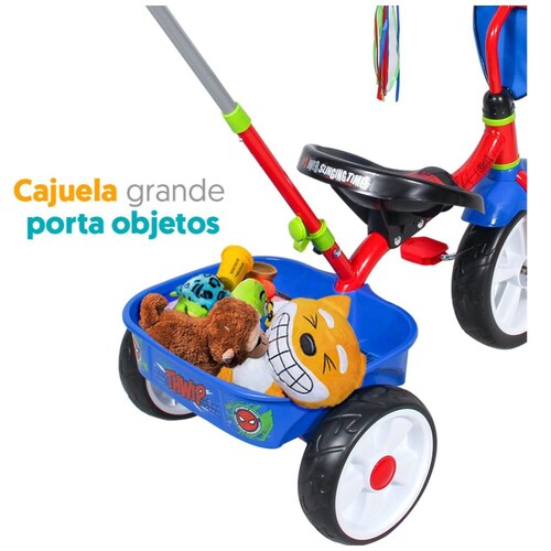 Triciclo Deluxe Spiderman Apache Flying Wheel