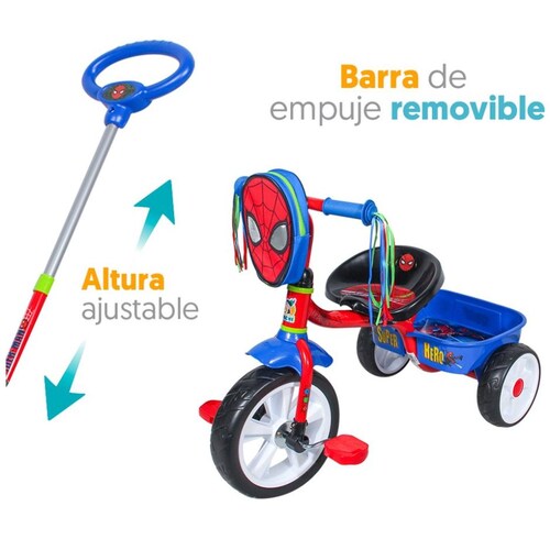 Triciclo Deluxe Spiderman Apache Flying Wheel