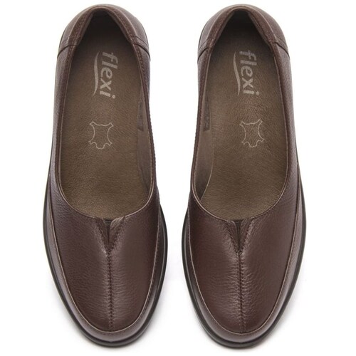 Mocasín con Mini Abertura para Mujer Flexi