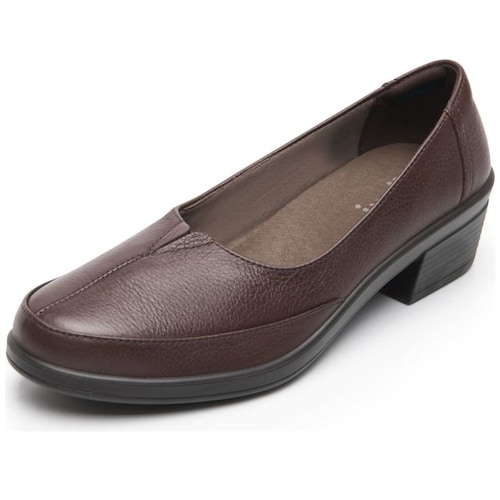 Mocasín con Mini Abertura para Mujer Flexi