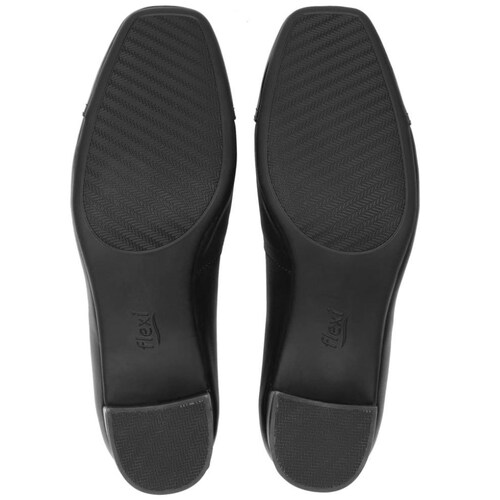 Zapatilla con Puntera de Charol para Mujer Flexi