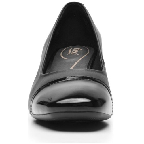 Zapatilla con Puntera de Charol para Mujer Flexi