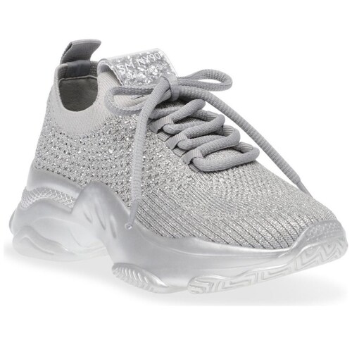 Tenis con Brillos 19-24 Plateado para Niña Steve Madden